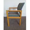 Danish Oak Carver in Pierre Frey Stripe